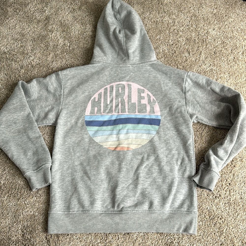 NWOT HURLEY FULL ZIP SOFT HOODIE S - Picture 4 of 5